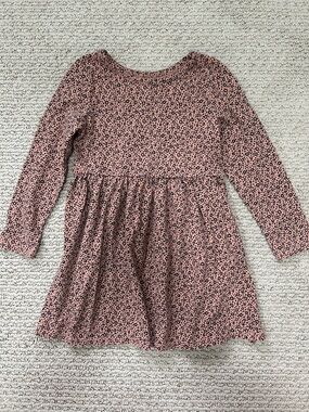 Cat & Jack Long-Sleeve Leopard Print Dress